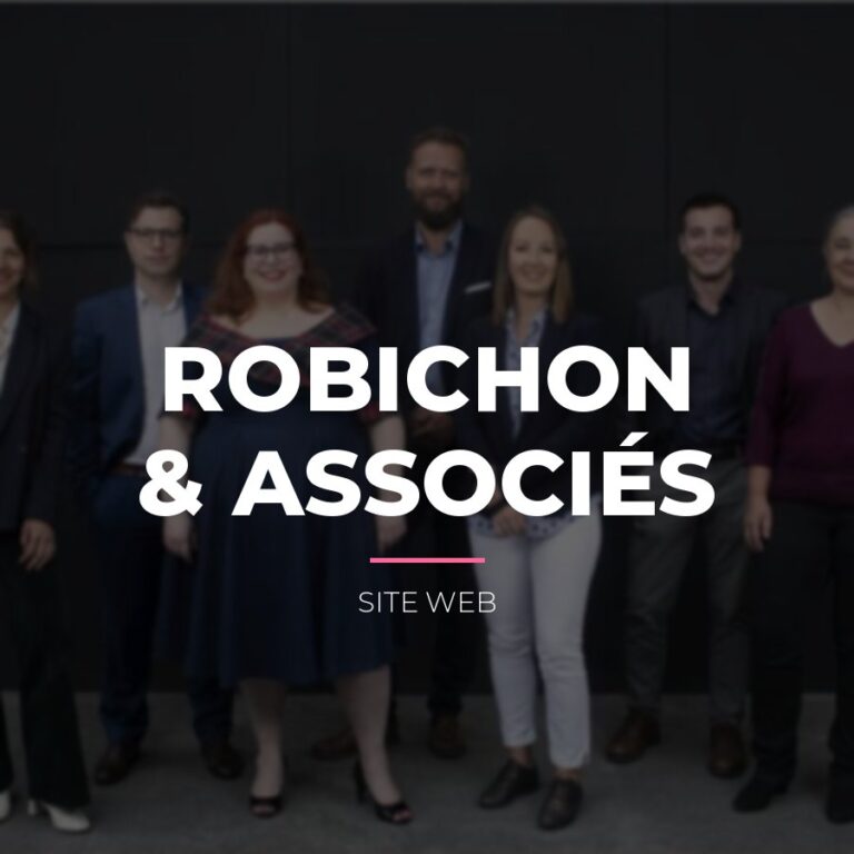 Site web Robichon & Associés Avocats